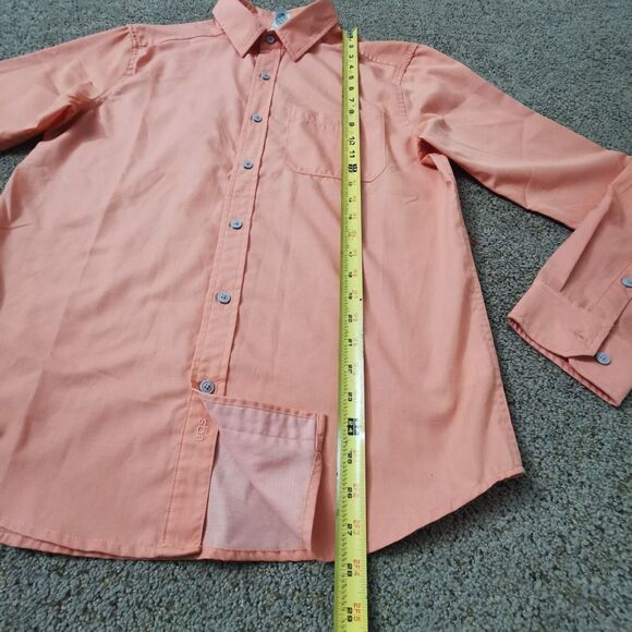 Men's Stio Shirt Button Down Long Sleeve | Color: Salmon | Size: S - Picture 10 of 12